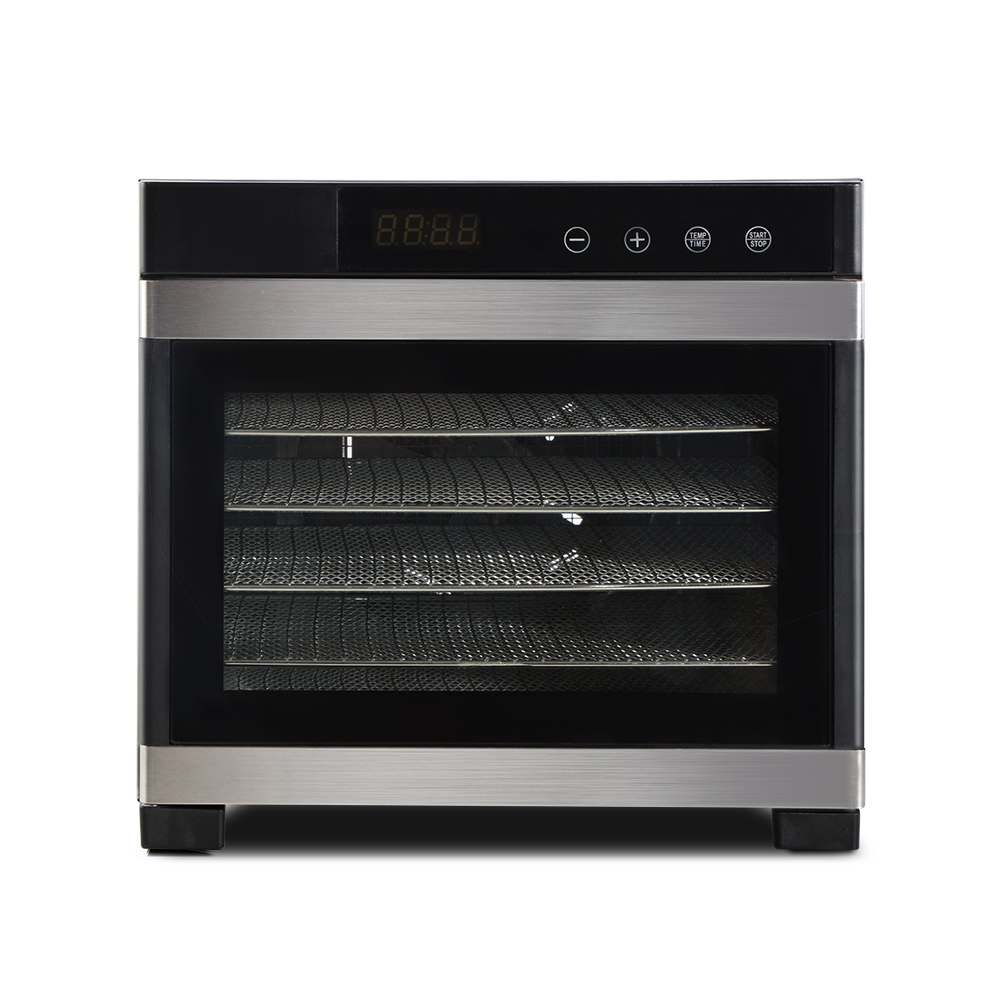 FD-E-306-SS-16633-02 Devanti 6 Trays Food Dehydrator Stainless Steel Tray - Image 3