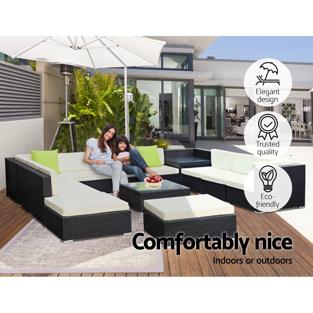 FF-SOFA-BK-13PC-ABDEE-202502281534-05 Gardeon 13-Piece Outdoor Sofa Set Wicker Couch Lounge Setting Cover - Image 6