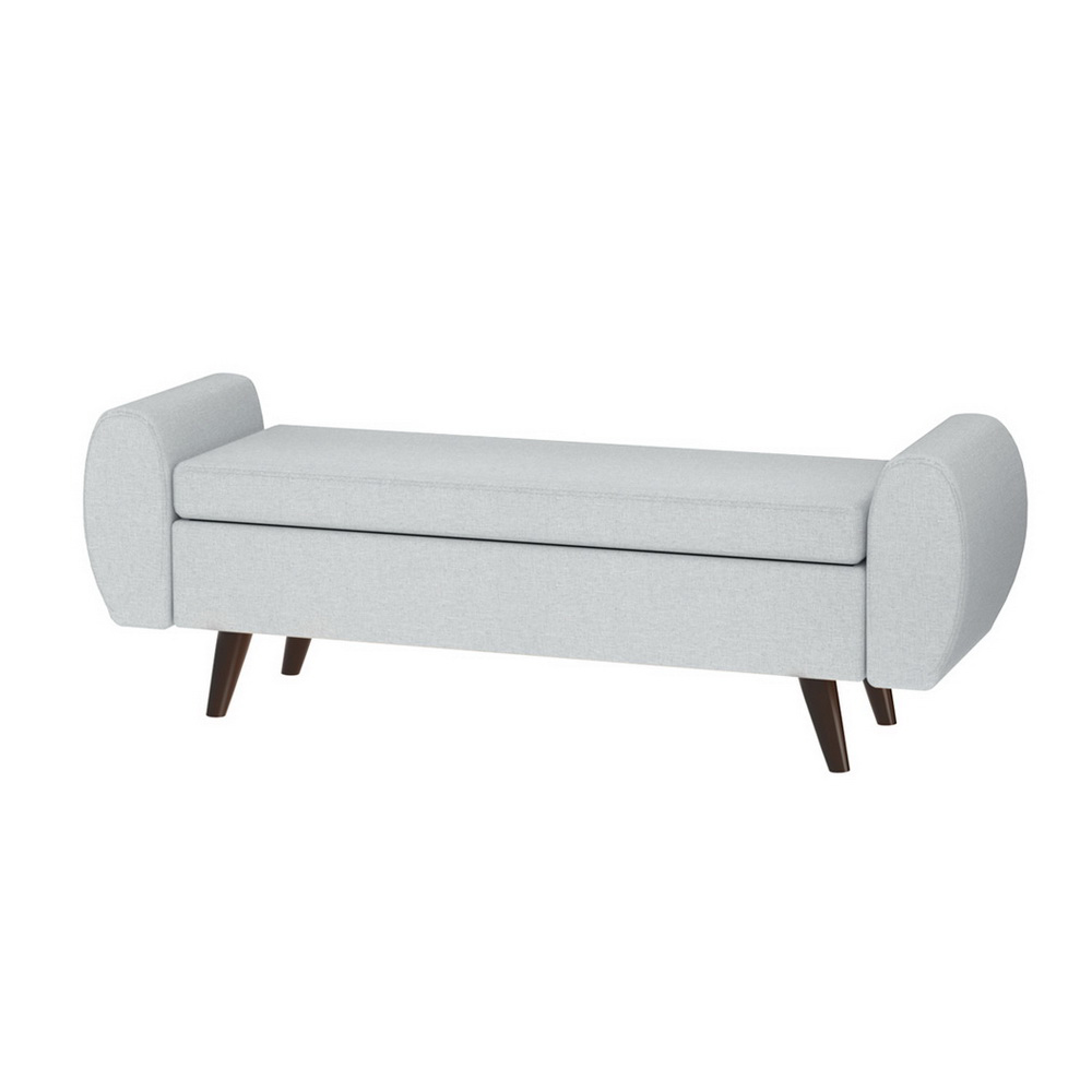 OTM-RTA-07-ARM-GY-AB-190122-00 Artiss Storage Ottoman Blanket Box Armrest 140cm Grey - Image 7