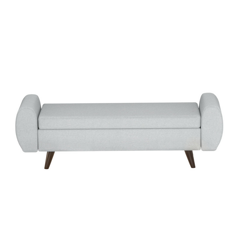 OTM-RTA-07-ARM-GY-AB-190122-02 Artiss Storage Ottoman Blanket Box Armrest 140cm Grey - Image 3