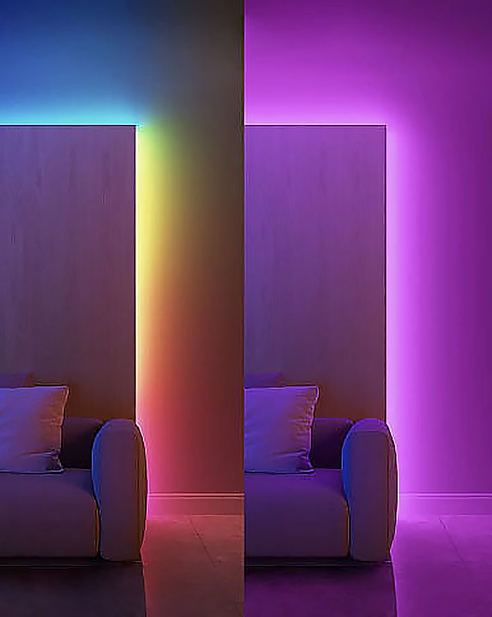 V1031-LSH-3MLED-399-202507041110-04 Laser Smart LED Multicolour Strip Light - 3 metres - Image 5