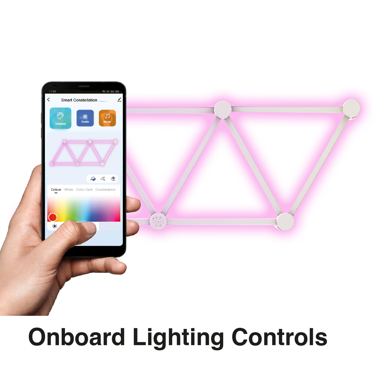 V1031-LSH-9BAR-020-202507041110-05 Laser Smart AmbiColour Light Bars RGB WiFi - Image 6