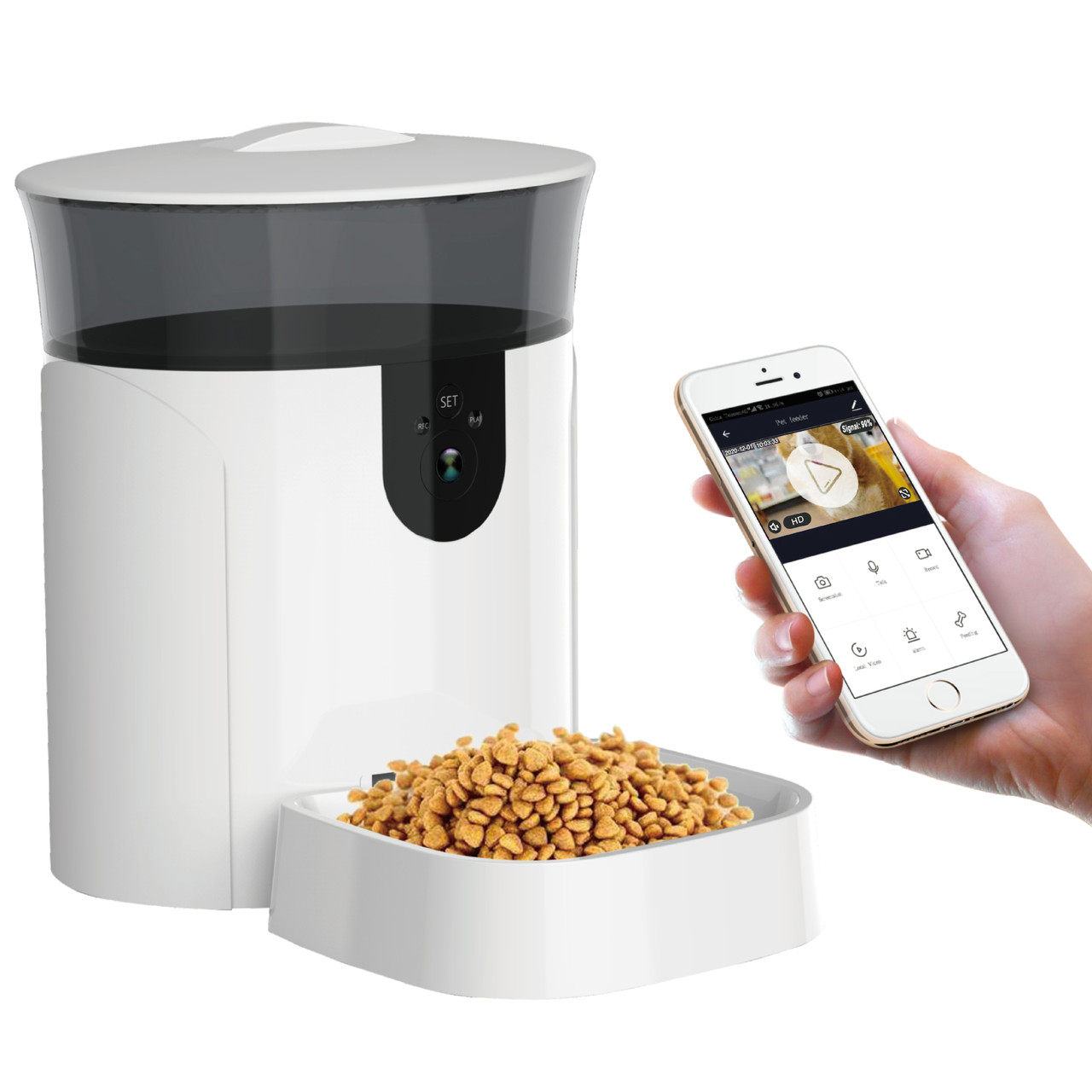 V1031-T4P-FEEDCAM7L-202507041115-00 Tech4Pets 7L Smart Pet Feeder with HD Camera & App Control - Image 1
