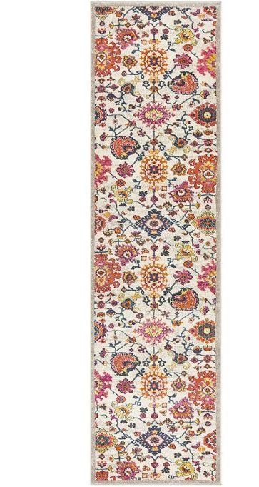 V107-BLN-208-MULT-300X80-207518-00 Babylon 208 Multi Runner by Rug Culture-300X80CM - RUNNER - Image 1