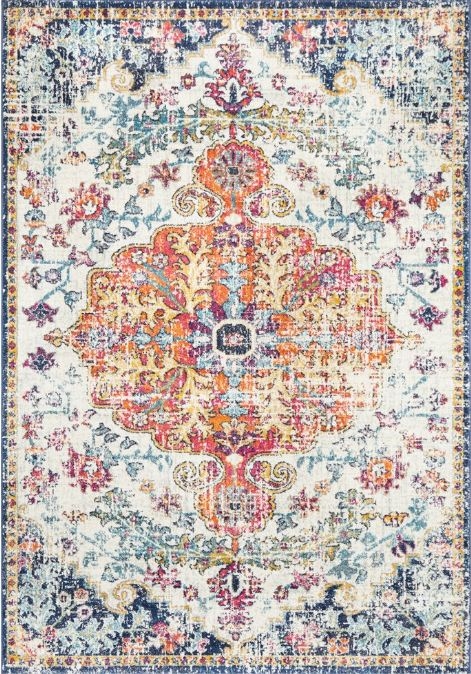 V107-EVO-254-WHI-290X200-208195-00 Evoke 254 White by Rug Culture -290X200CM - RECTANGLE - Image 1