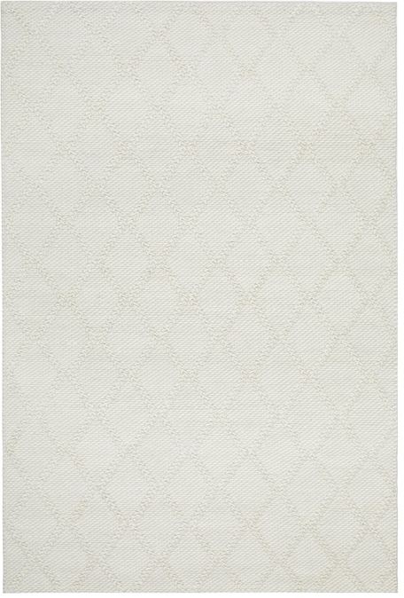 V107-HUX-WHITE-320X230-208426-00 Huxley White Rug by Rug Culture-320X230CM - RECTANGLE - Image 1