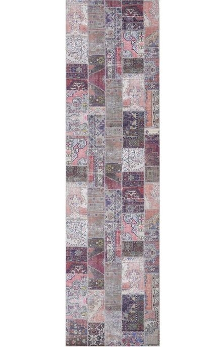 V107-ILU-178-EARTH-200X80-208503-00 Illusions 178 Earth Runner by Rug Culture-200X80CM - RUNNER - Image 1