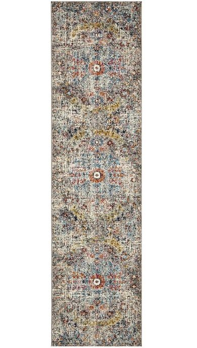 V107-MUS-863-MULT-400X80-207328-00 Museum 863 Multi Runner by Rug Culture-400X80CM - RUNNER - Image 1