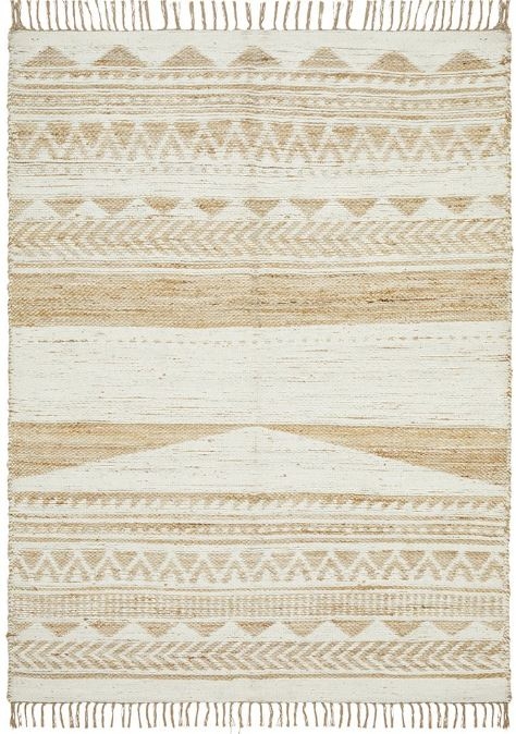 V107-PRD-333-WHT-220X150-207909-00 Parade 333 White By Rug Culture-220X150CM - RECTANGLE - Image 1