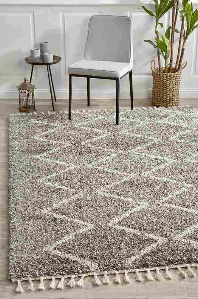 V107-SAF-11-GRY-400X300-207480-00 Saffron 11 Grey by Rug Culture - 400X300CM - RECTANGLE - Image 1