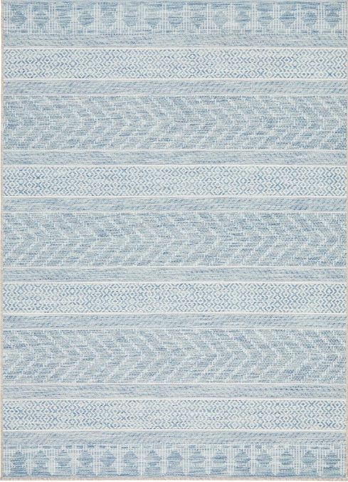 V107-TER-5505-BLU-290X200-206987-00 Terrace 5505 Blue by Rug Culture-290X200CM - RECTANGLE - Image 1