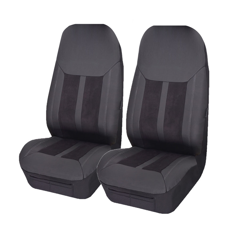V121-FURA2504_FURA2504_1b15c217-a29c-4199-be64-98308fadd07d Universal Fury Front Seat Covers Size 60/25 | Black - Image 1