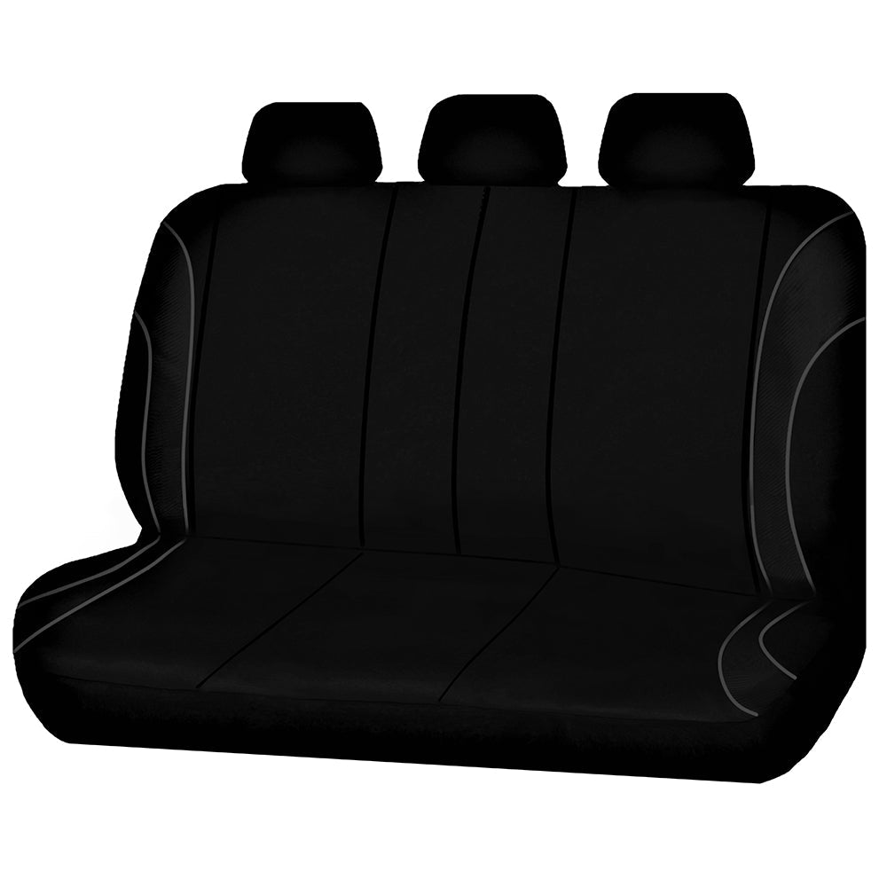 V121-STR0608S07_s07_a1622dad-7b13-4eb9-b9d7-ced902c80fe1 Universal Strident Rear Seat Covers Size 06/08S | Grey Piping - Image 1