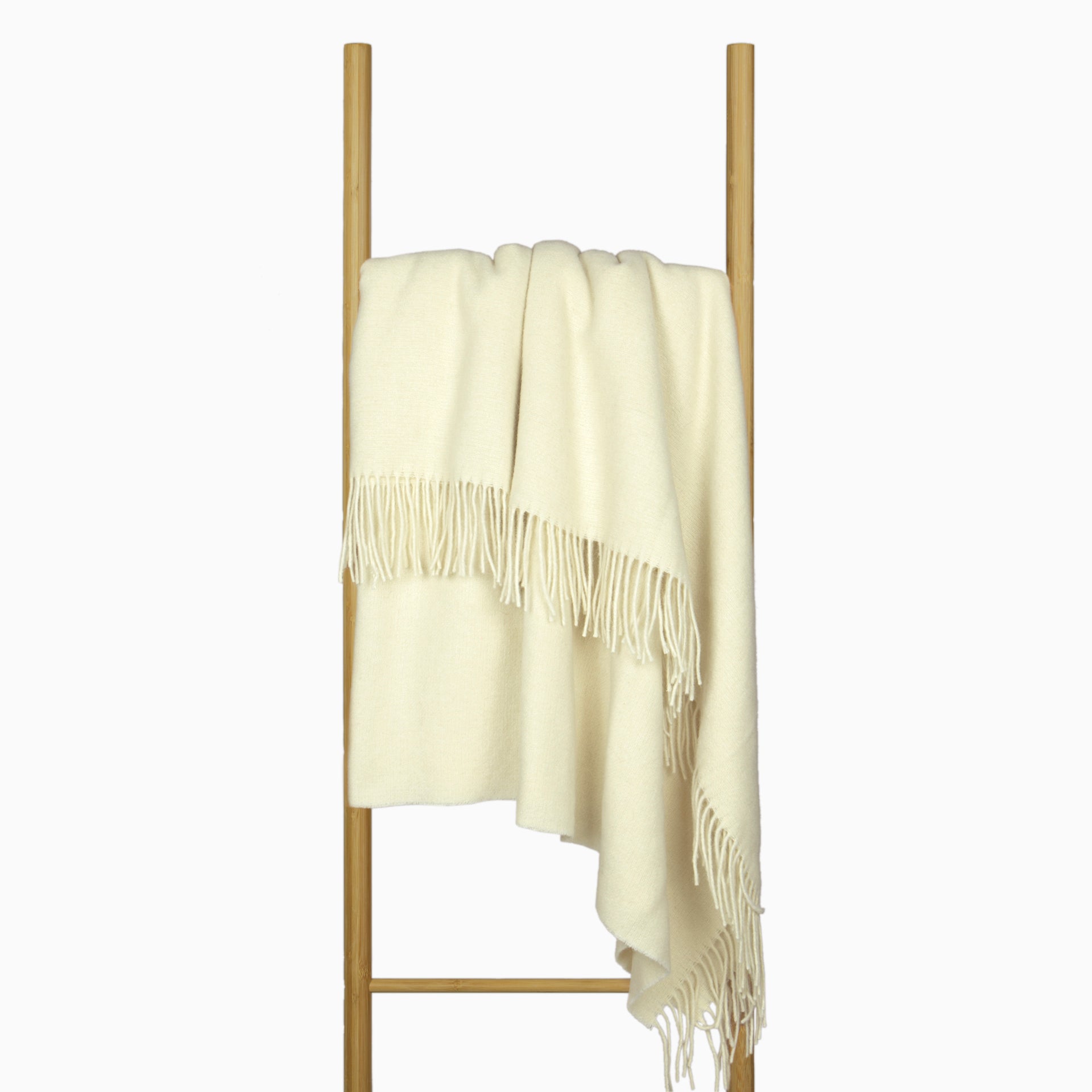 V164-OX3-OxfordIvory_OX3__Ladder_1024x1024_2x-02 Oxford Throw - Merino Wool Blend - Ivory - Image 3