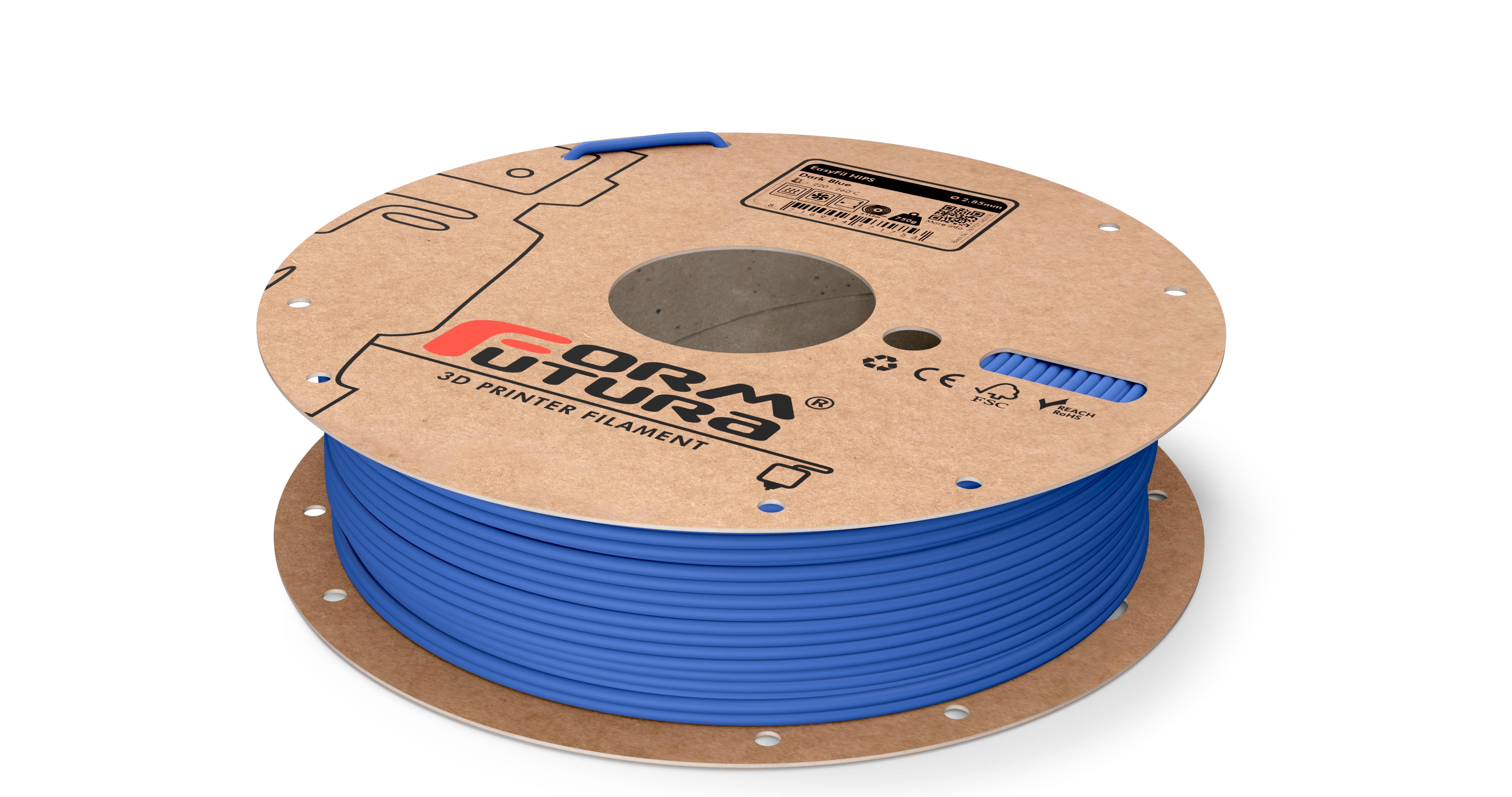 V177-285EHIPS-DBLUE-0750_EasyFil-HIPS-Dark-Blue-285-750g__19163_1 HIPS Filament EasyFil HIPS 2.85mm Dark Blue 750 gram 3D Printer Filament - Image 1