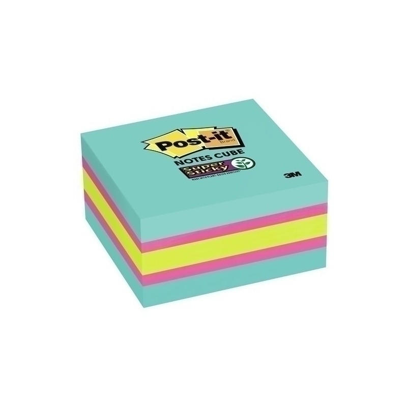 V177-D-PI2027SSSAFG-70891-00 POST-IT S/St Cube 2027-SSAFG Bx4 - Image 1