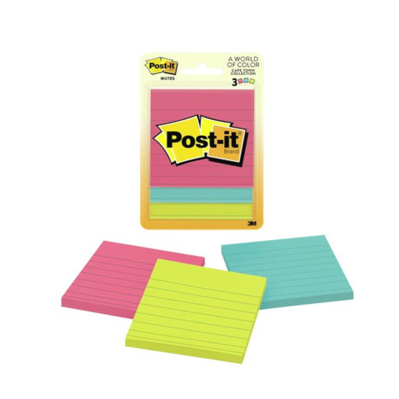 V177-D-PI6301-70884-00 POST-IT Notes 6301 Pk3 Bx6 - Image 1