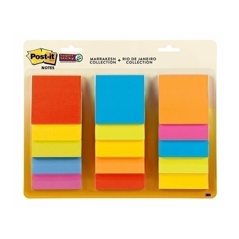 V177-D-PI65415SSMULTI-70880-00 POST-IT Note654-15SSMULTI Bx12 - Image 1