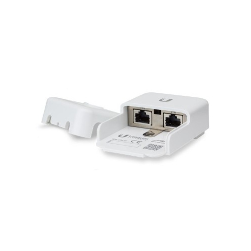 V177-L-NHU-ETH-SP-G2-NHU-ETH-SP-G2__77793-00 UBIQUITI Ethernet Surge Protector, engineered to protect any PoweroverEthernet (PoE) or nonPoE device with connection speeds of up to 1 Gbps - Image 1