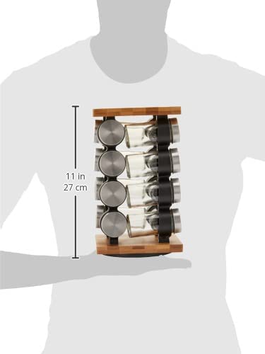 V178-84362_84362_4_ZaSPvL16c Spice Rack Organizer with 12 Pieces Jars for Kitchen - Image 4