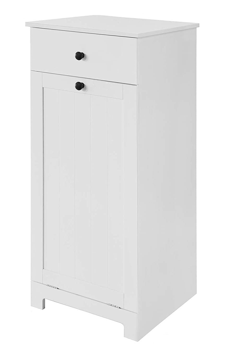 V178-85024_85024_4_PNG_BZWEbciLv White Bathroom Cabinet with Laundry Basket and Drawer - Image 4
