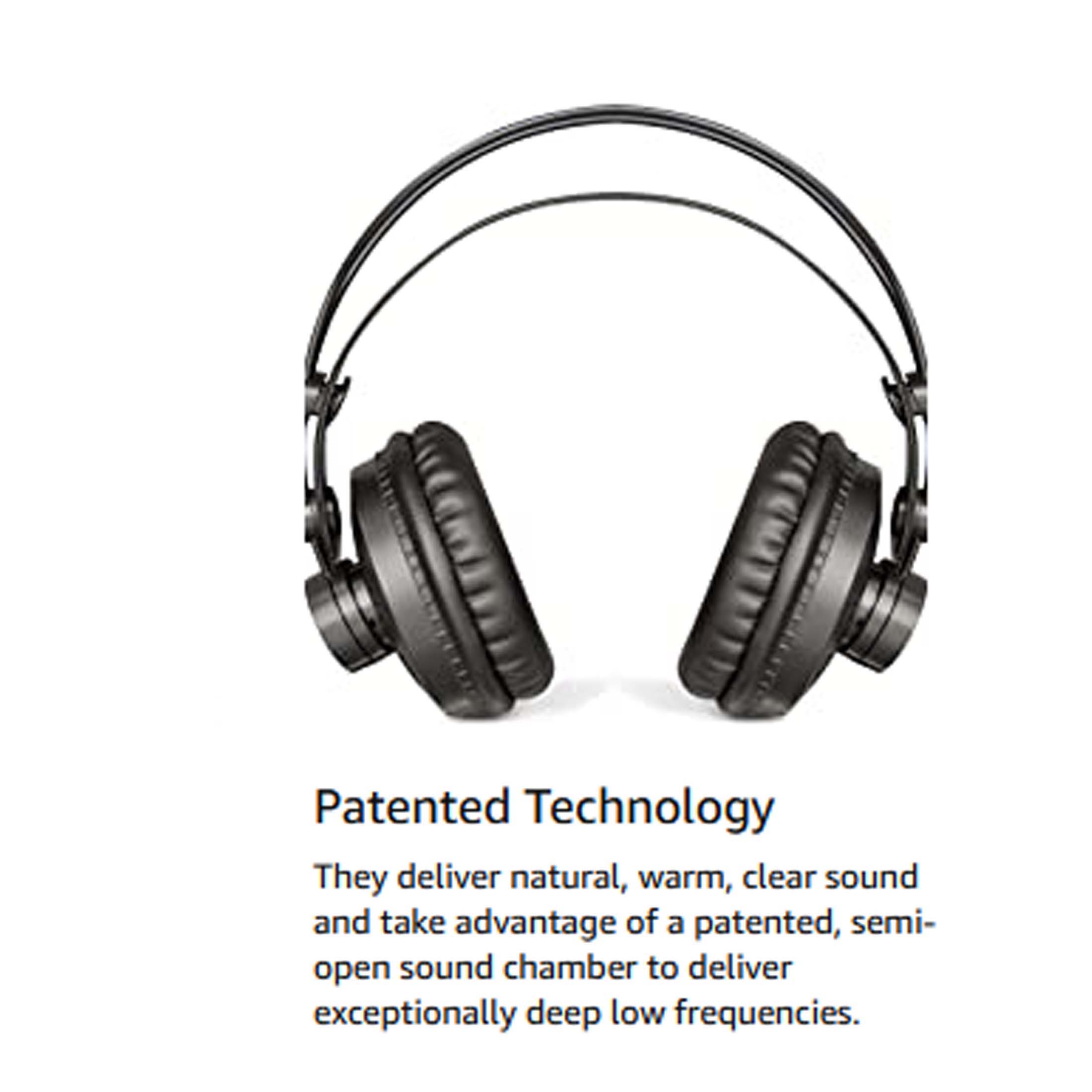 V185-BROADCAST-69683-03 Presonus HD7 Monitor Studio Wired Headphones with Bonus Broadcast Pack - Image 4