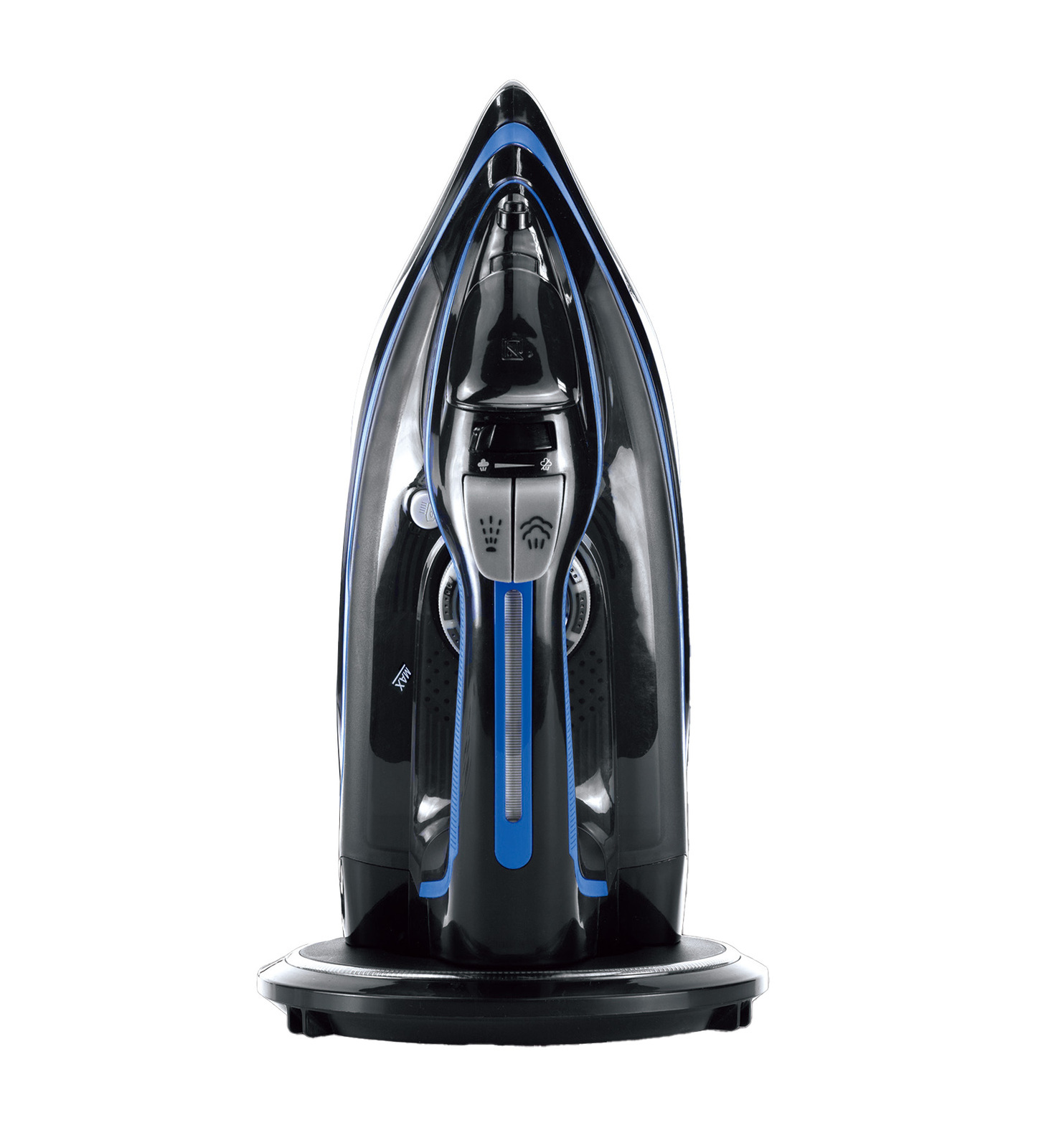 V196-CSI232-185196-02 Cordless Steam Iron w/ Ceramic Soleplate, 360 degree Charging Base, Self-Cleaning - Image 3