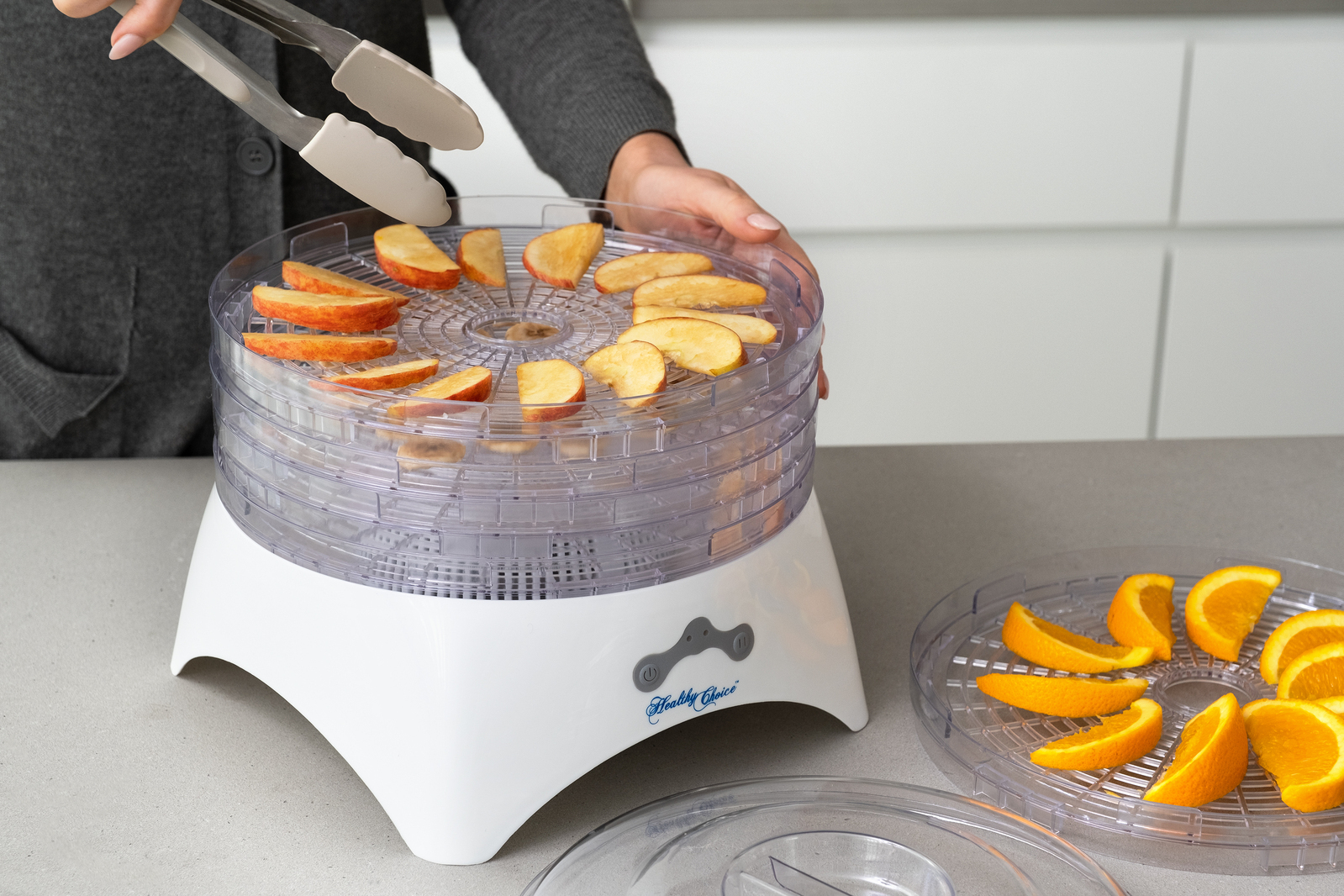 V196-FD1218-37978-02 Digital Food Dehydrator/ Dryer/ Preserver w/ 2 Power Level - Image 3