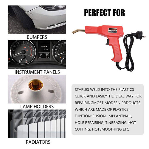 V201-FDZ0067BL8AU-154817-03 Plastic Welder Garage Tool Hot Staple Staplers Bumper Repair Welding Machine Kit - Image 4
