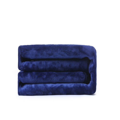 V201-FDZ1316BU8AU-208705-04 Double-side Flannel Heated Electric Throw Rug Blanket Fast Heating Warm Washable BLUE - Image 5