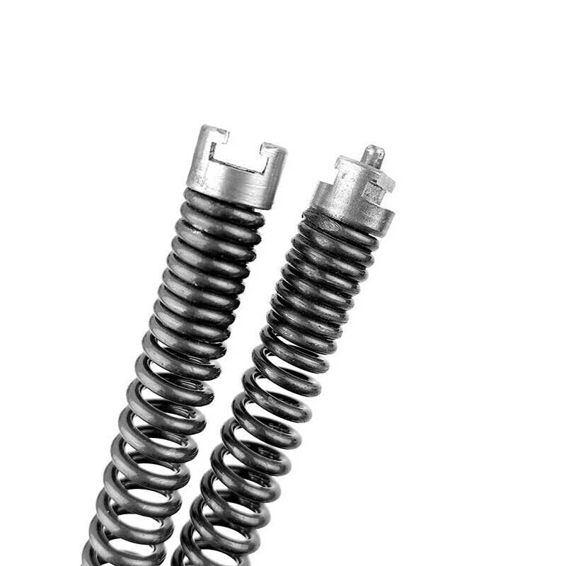 V201-GAA1206BL8AU-84781-09 Plumber Drain Snake Pipe Metal Cleaner Pipeline Sewer 12M + 6 Drill Bit Tool DIY - Image 10