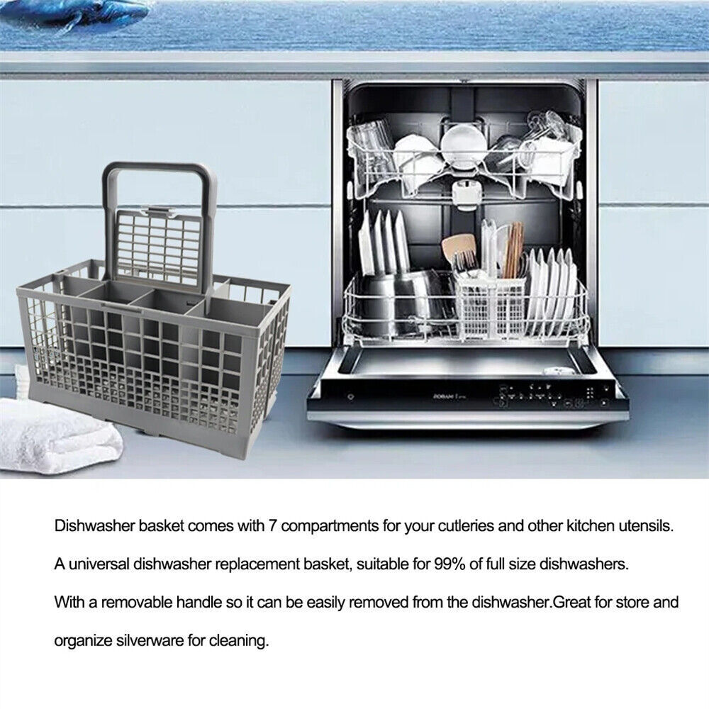 V201-W12466426-202503252019-01 Dishlex dishwasher replacement cutlery basket Best reinforced base 240*140*120mm - Image 2