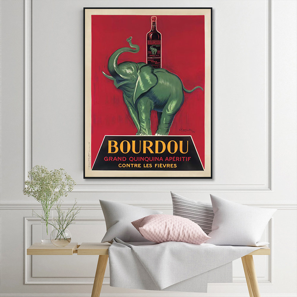 V207-18903-130749-01 Wall Art 100cmx150cm Bourdou Black Frame Canvas - Image 2