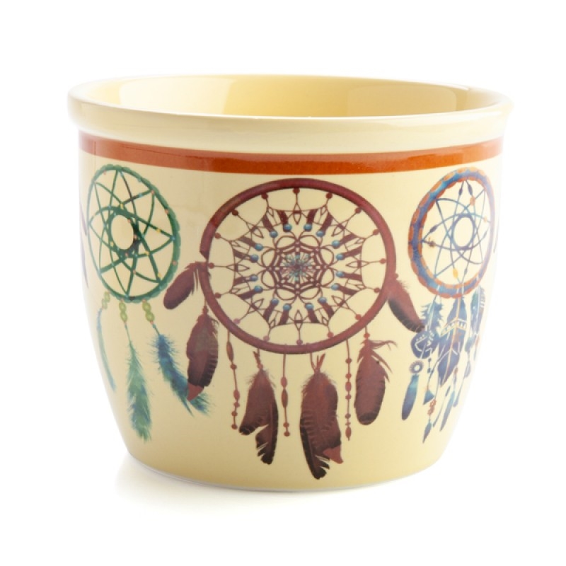 V210-2613627-SDC_2613627_2020-21-12-10-52-53-00 Wild Scents Dreamcatcher Ceramic Smudge Bowl - Image 1