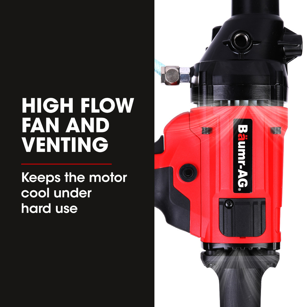 V219-DRLCREBM12HA-225619-03 BAUMR-AG HC-120 1800W 120mm Handheld Concrete Core Drill - Image 4