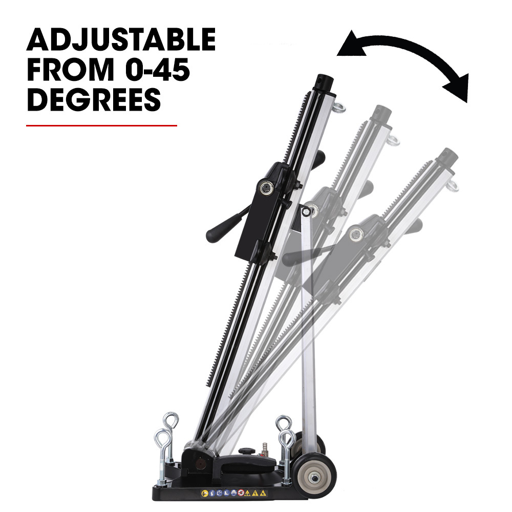 V219-DRLSTDBM431A-225718-03 BAUMR-AG Adjustable Core Drill Wheeled Rig Stand - Image 4