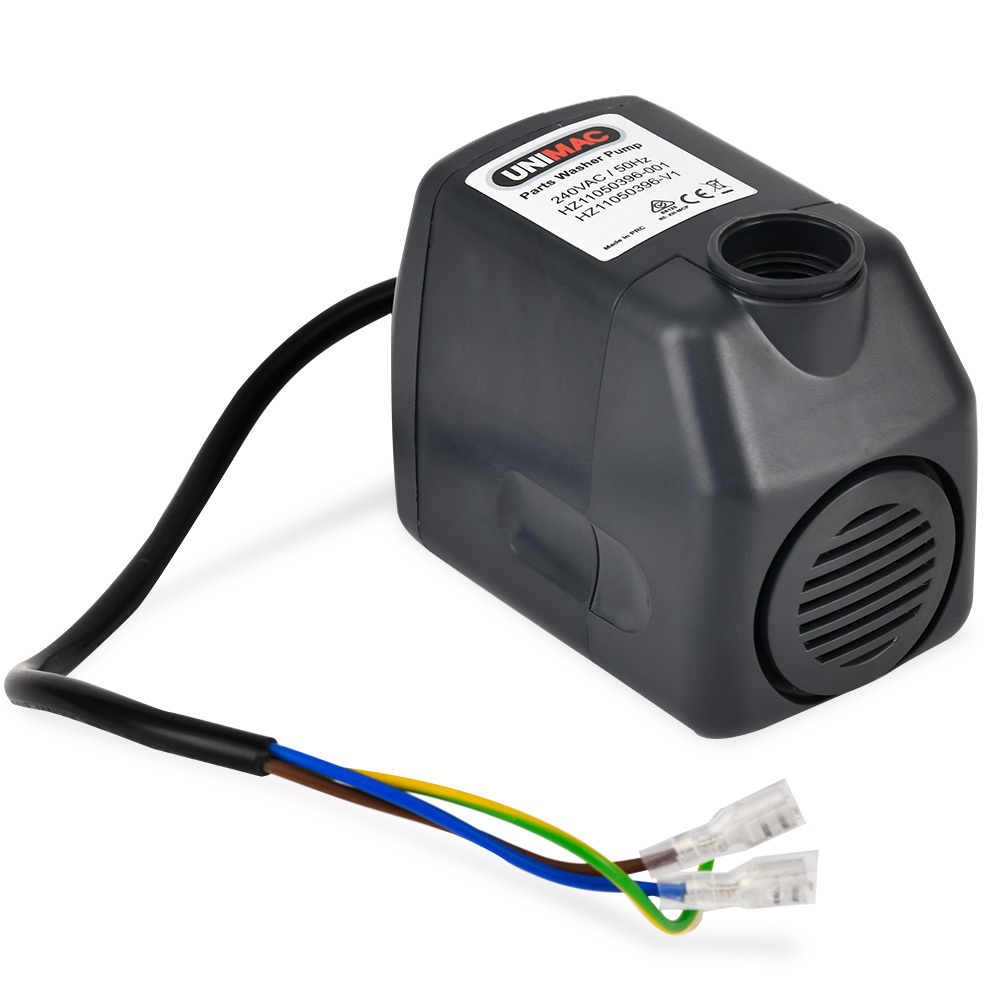 V219-PWHPMPUMP01A-225381-00 UNIMAC Parts Washer Replacement Pump, with 3.15 L/min Flow Rate - Image 1