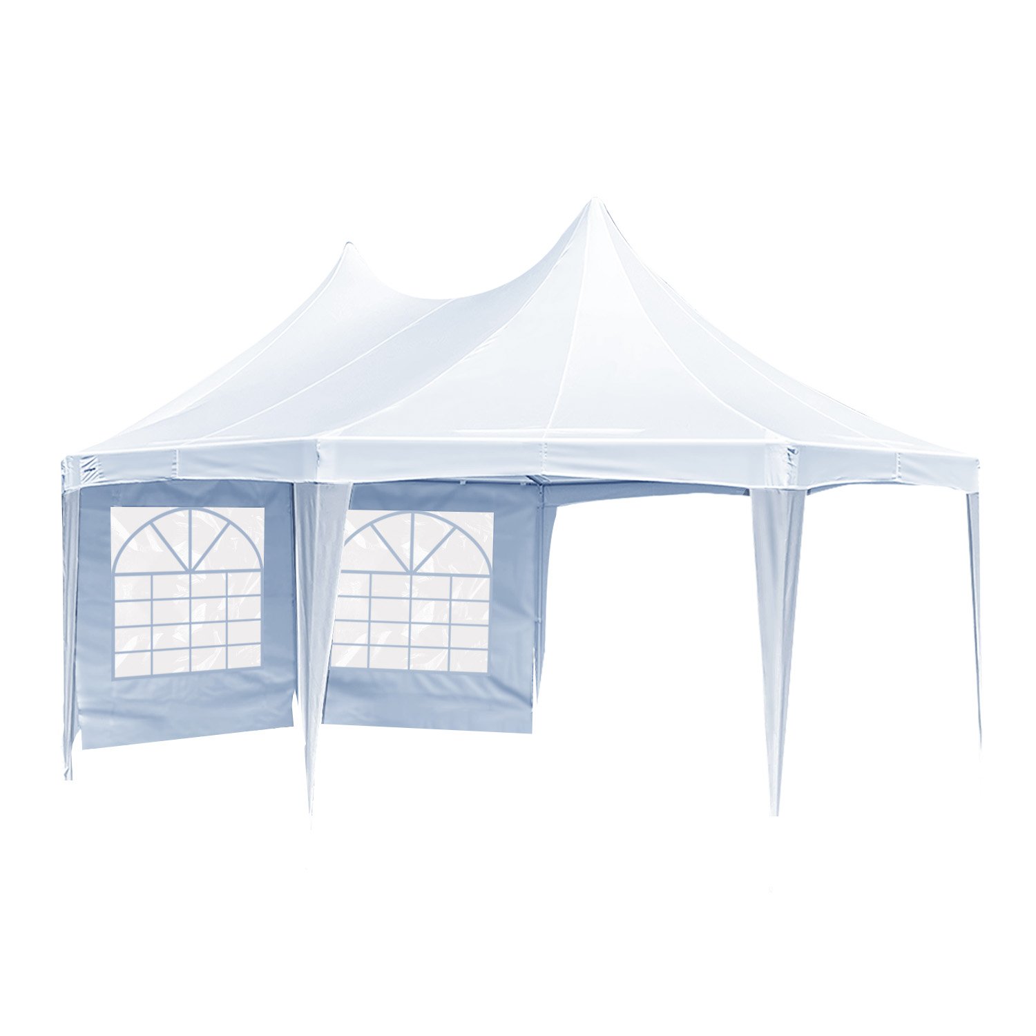 V240-GAZ-WED-6X45-WH-73589-05 Wallaroo 6x4.5m Wedding Gazebo Marquee with Sidewalls - Image 6