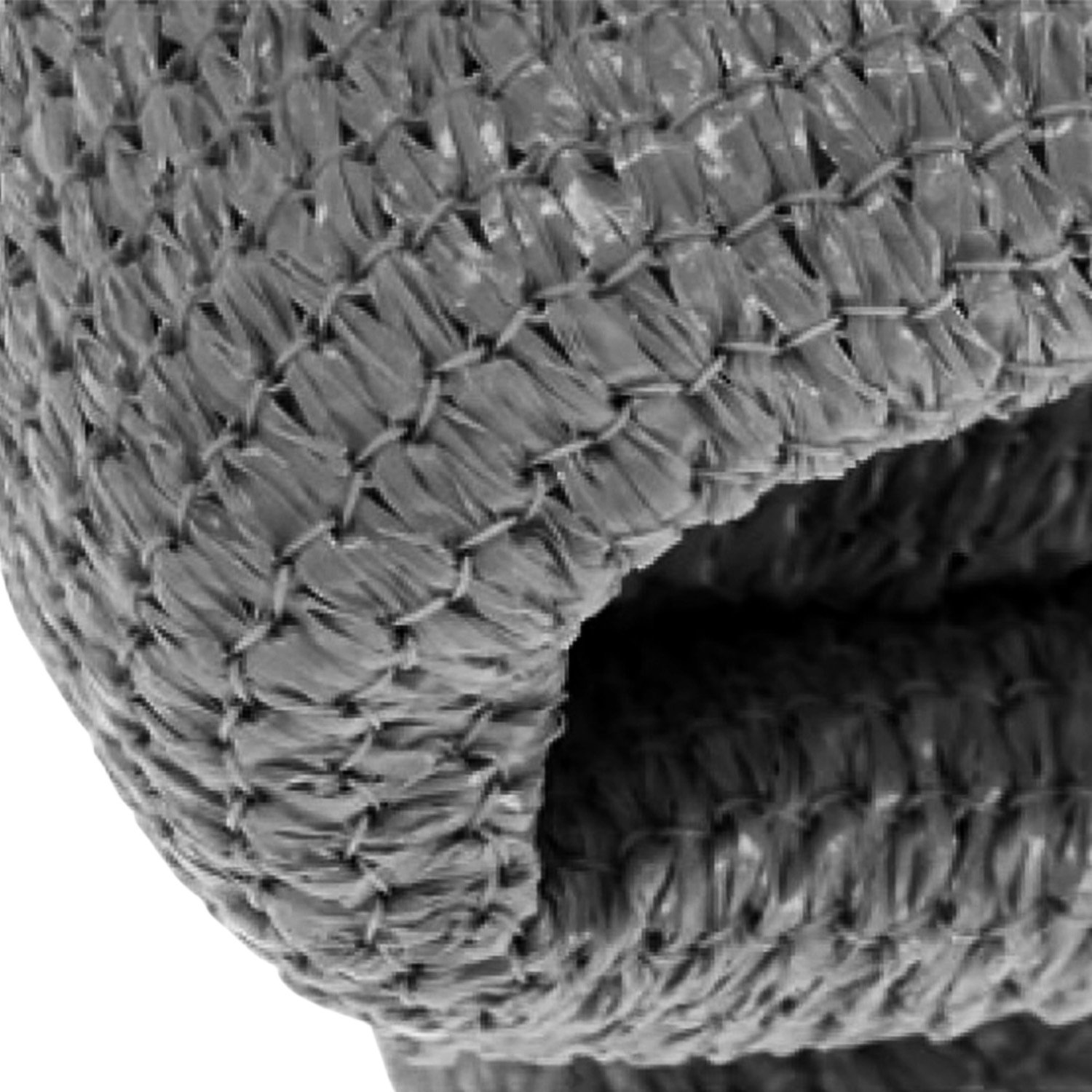 V240-GYSS-280-2X25-167585-02 Wallaroo 280gsm Outdoor Sun Shade Sail Canopy Grey - 2m X 2.5m - Image 3