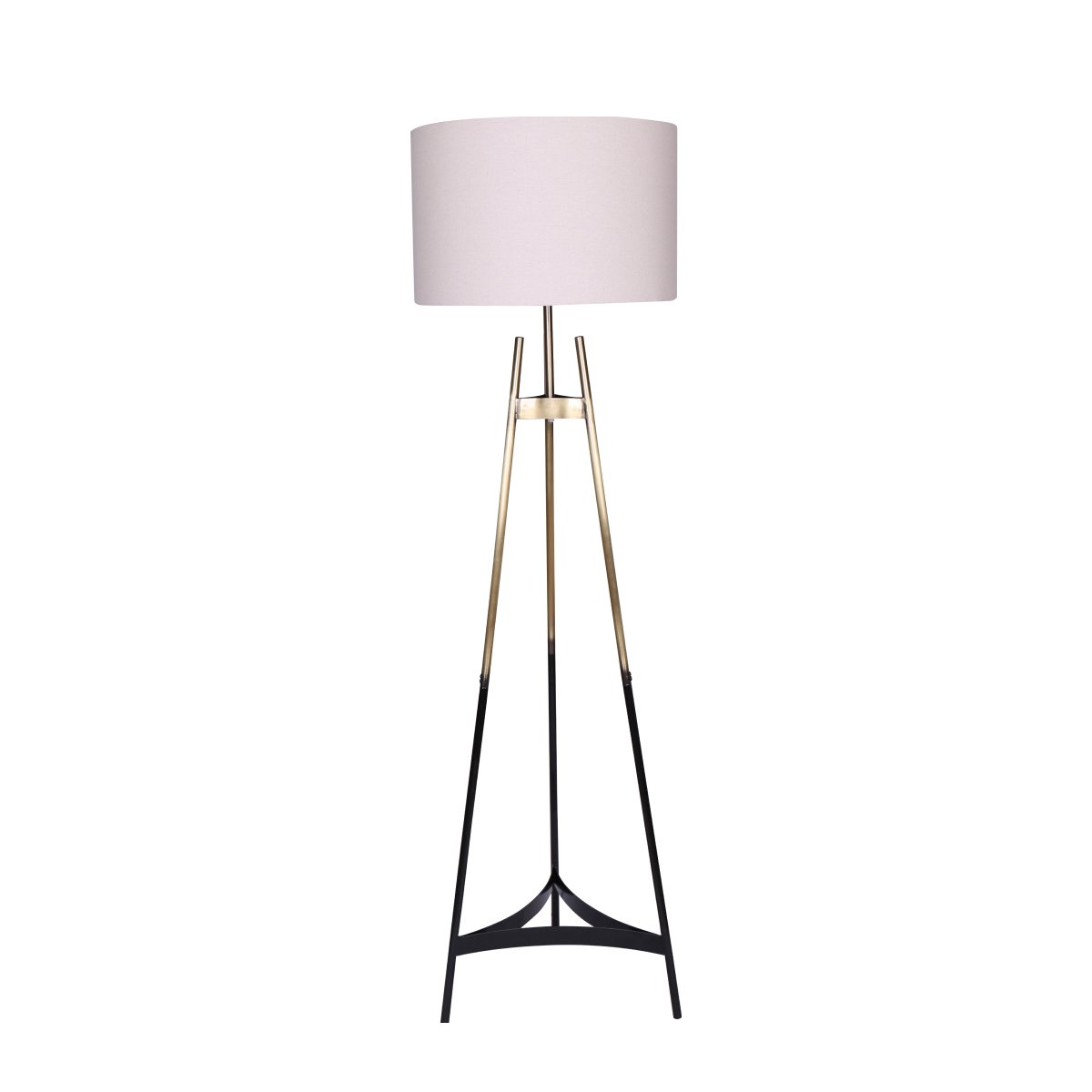V240-LMP-MLM-50019-02-71624-00 Sarantino Metal Tripod Electric Floor Lamp Gradient Finish - Image 1