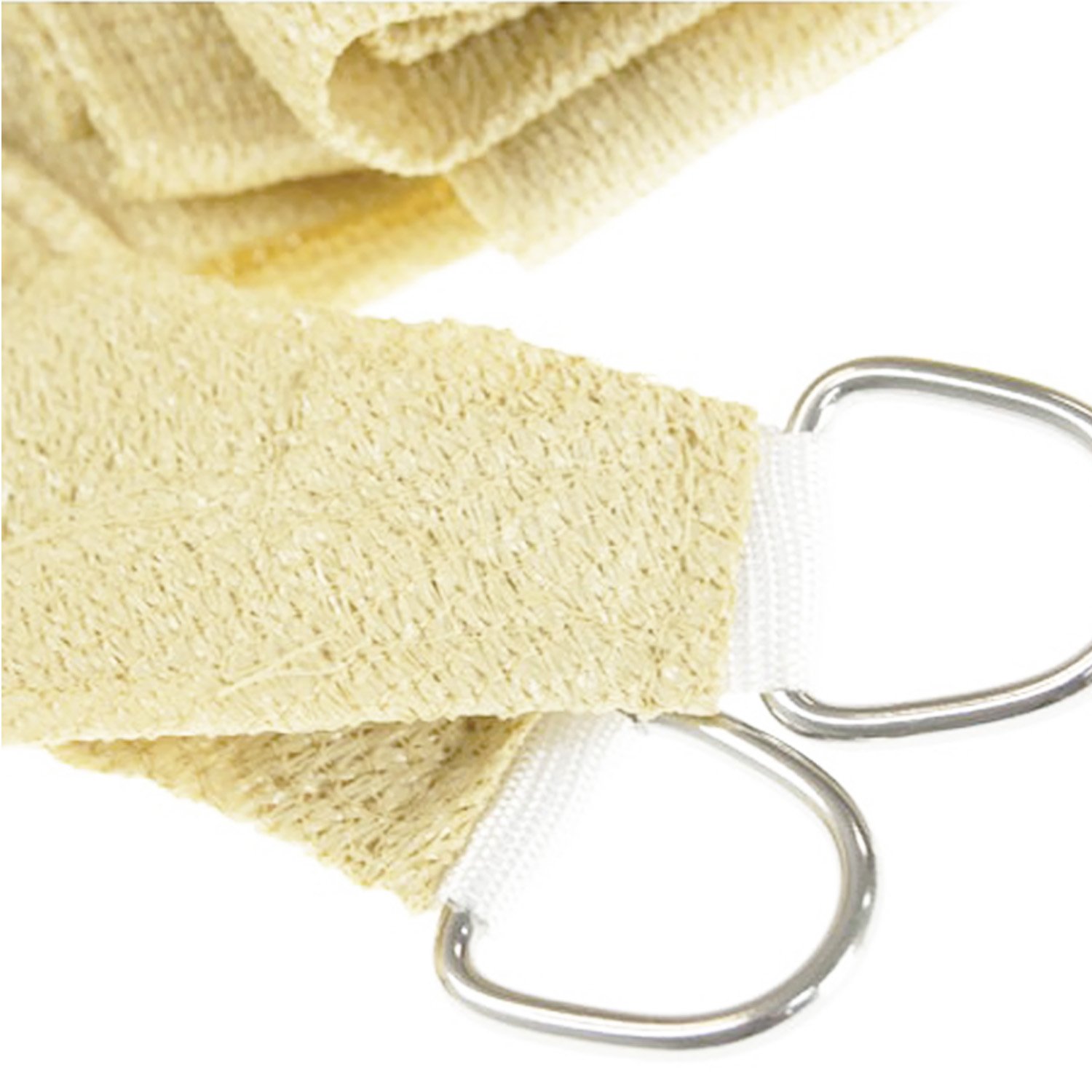 V240-WPSS-36-TRI-202505071221-02 Wallaroo Waterproof 160GSM Outdoor Sun Shade Sail Canopy 3.6m Triangle - Image 3