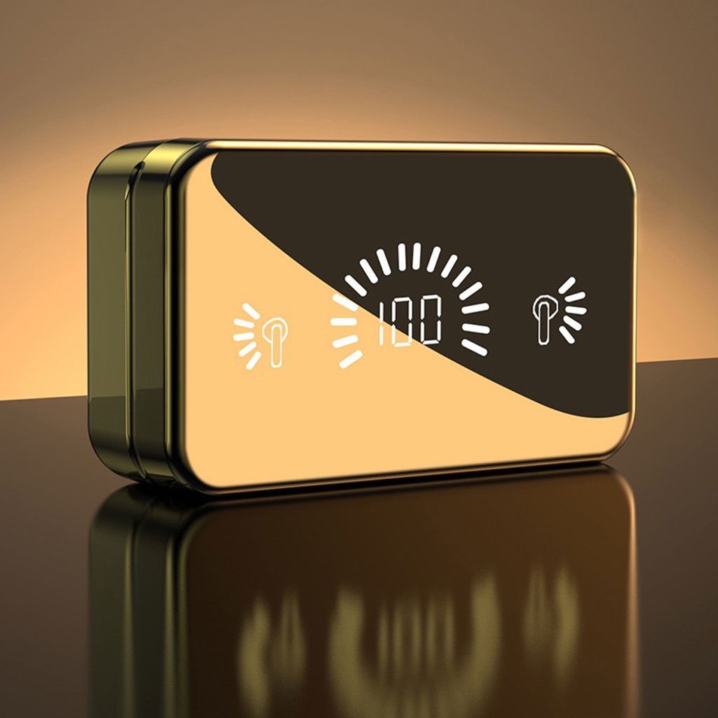 V255-EARPHONE-B68-BK-52129-02 Wireless Bluetooth 5.0 Earphones Headphones Earbuds Headset - Image 3