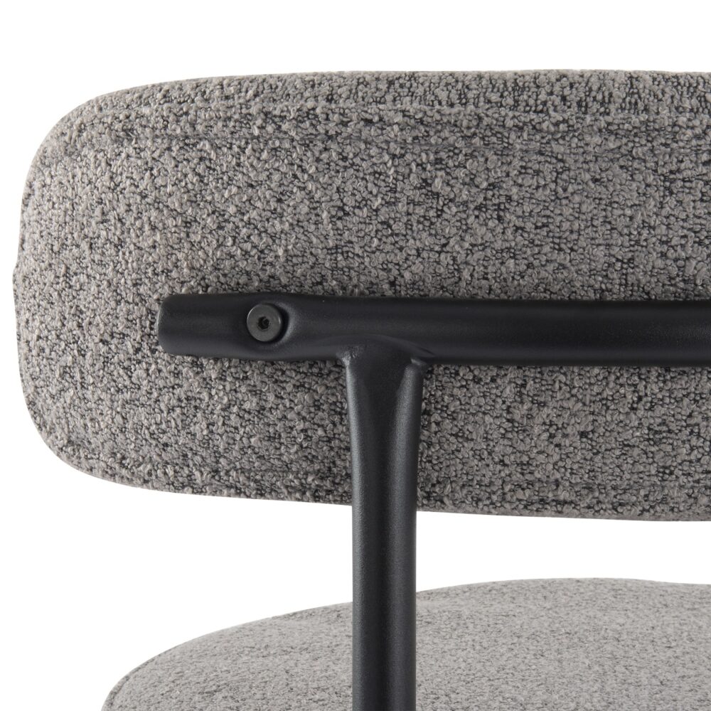 V264-DNC-417B-MGR-02-1-189426-09 Contemporary Grey Boucle Elsa Low Bar Stools - Image 10