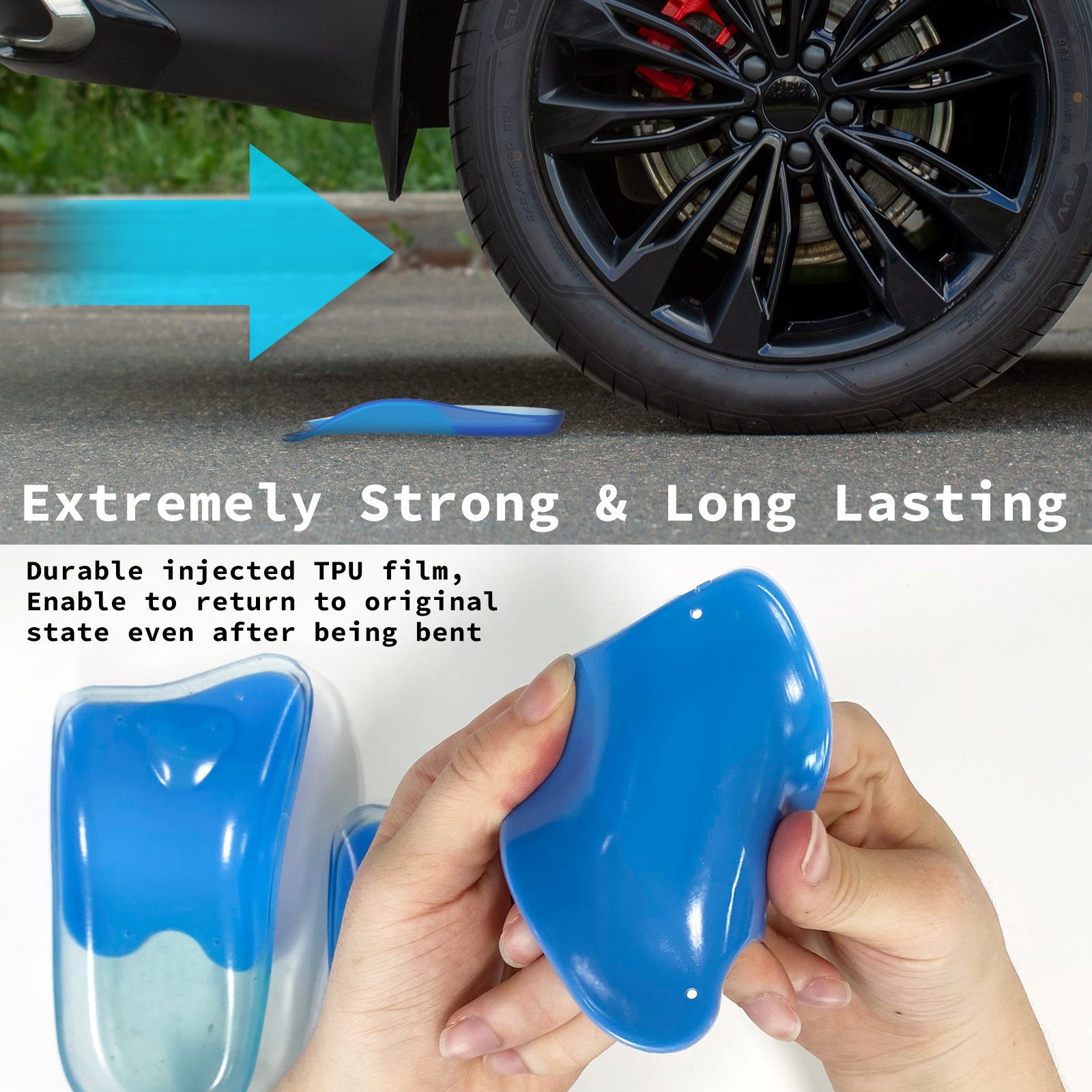 V274-GM-BI-INSOLE-HF-M-52590-02 Half Insoles Shoe Inserts M Size Gel Arch Support Foot Pads - Image 3