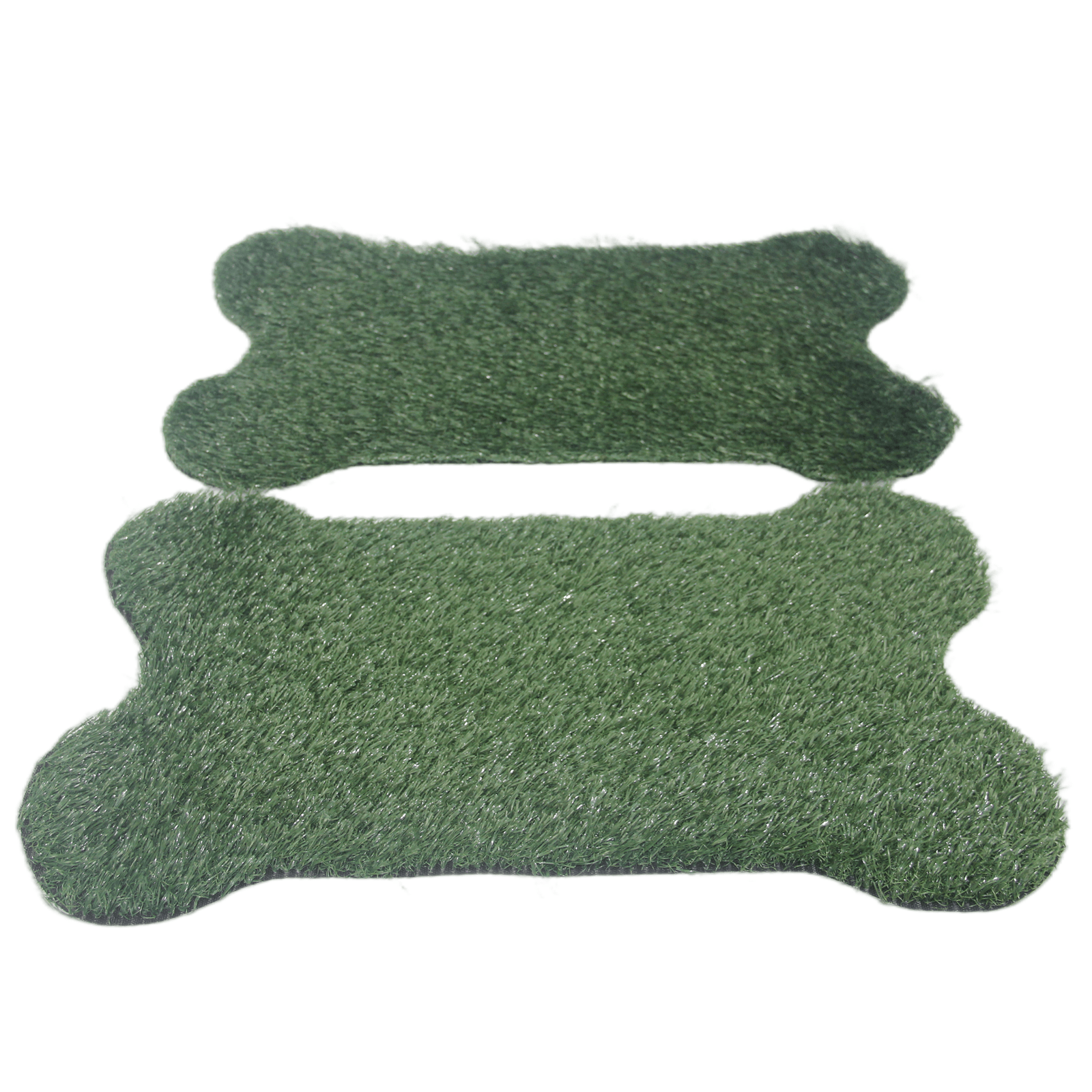 V278-2-X-GRASS-BONE-212-2-X-GRASS-BONE-212-00 YES4PETS 2 x Grass replacement only for Dog Potty Pad 63 X 38.5 cm - Image 1
