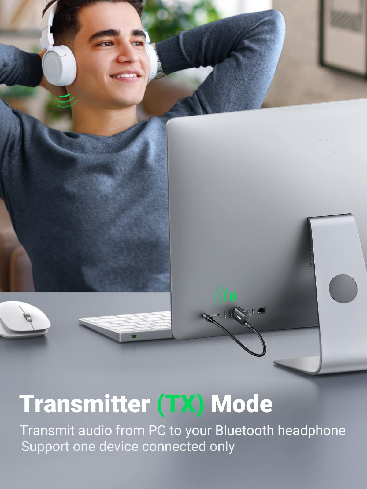 V28-ACBUGN60300-65246-04 UGREEN 60300 Bluetooth 5.1 Transmitter Receiver - Image 5