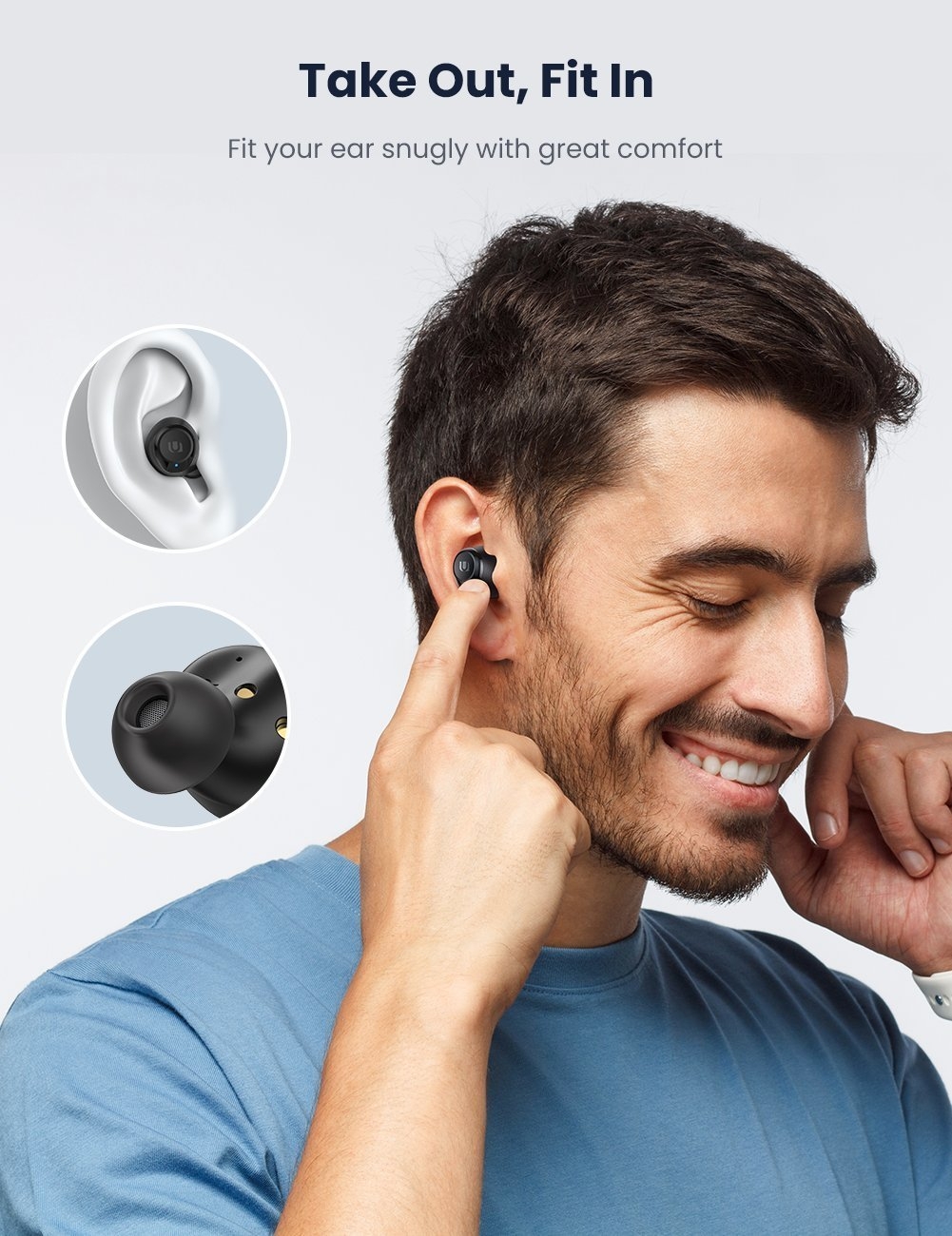 V28-ACBUGN80606-03_9 UGREEN HiTune True Wireless Earbuds 80606 - Image 3