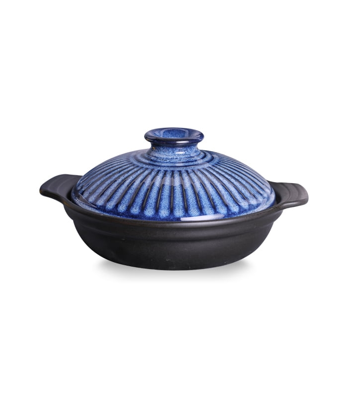 V28-COLORKING1600ML-142002-00 Color King Casserole with Lid Blue (1600ML) - Image 1