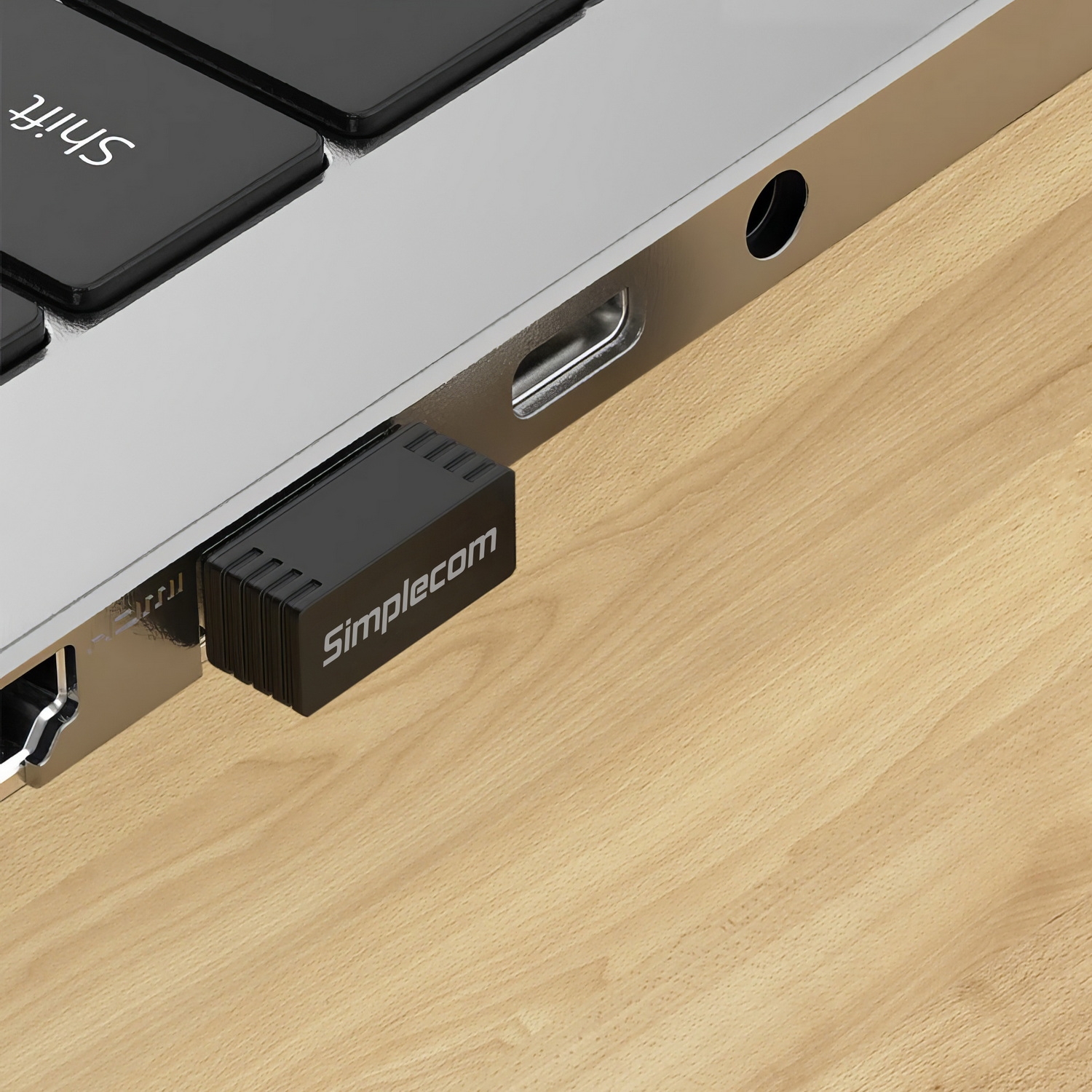V28-NW106-142007-04 Simplecom NW106 AX300 2.4GHz Wi-Fi 6 USB Wireless Nano Adapter - Image 5