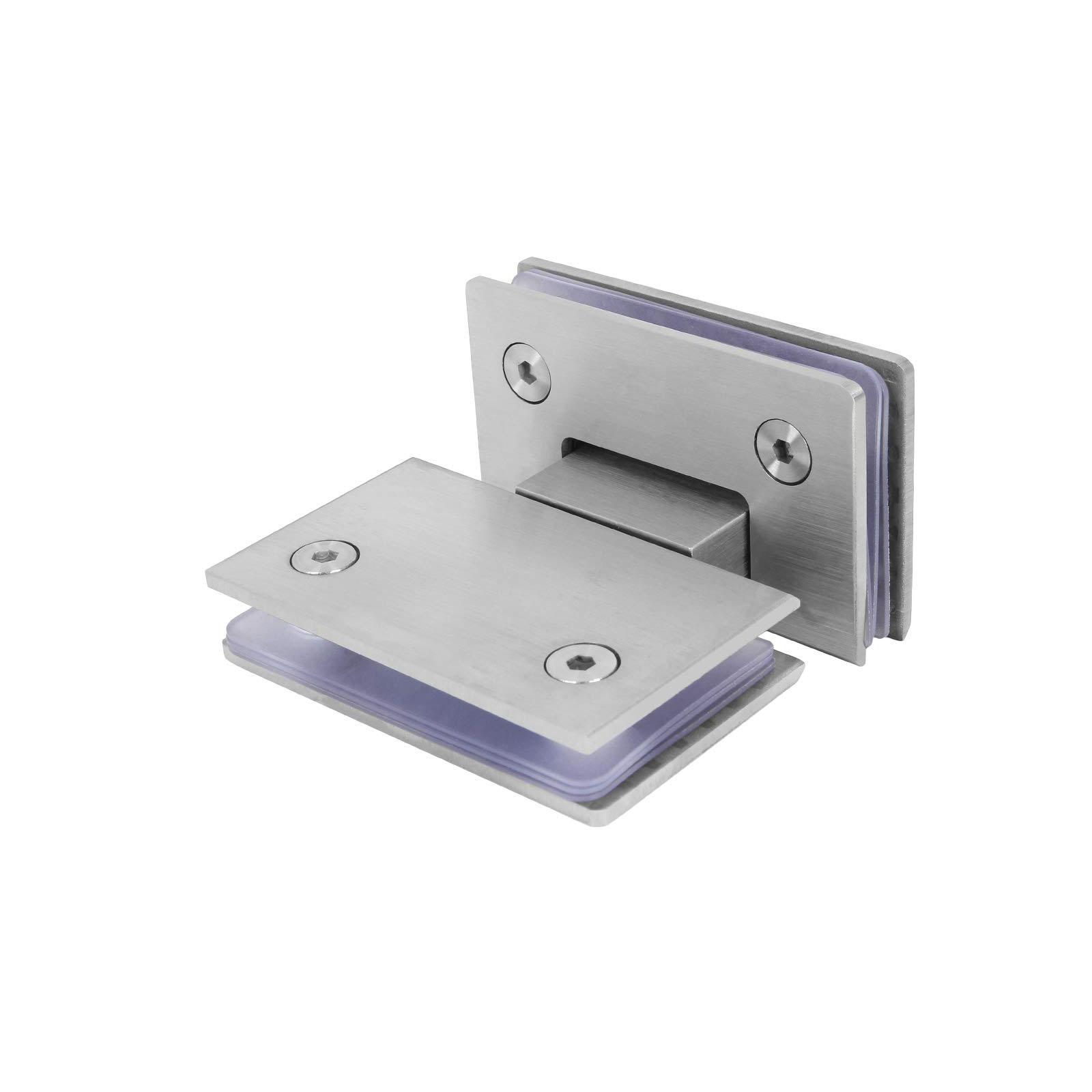 V324-SDHINGE-180-Shower-door-hinge-180-2-01 Shower Glass Door Gate Hinge 304 Stainless Steel 180 Degrees Polished Chrome Finish - Image 2
